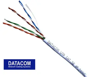 DATACOM UTP kabel CAT5E PVC 305m (drát) bílý