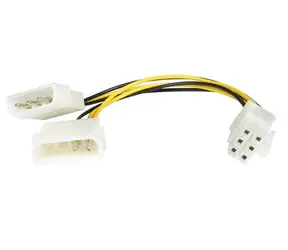 REDUKCE VGA napájení 1x5.25M na 1x5.25M+1x6pin PCIE