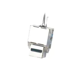 DATACOM Keystone CAT5E / STP / dual-mini / stříbrná