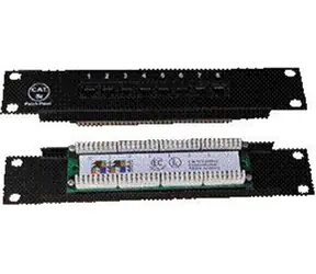 DATACOM Patch panel 10" UTP / CAT5E / 8portů / 1U