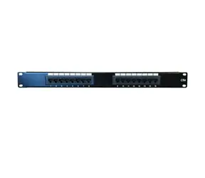 DATACOM Patch panel 16p. UTP / CAT5E / 1U / 19" / LSA Krone