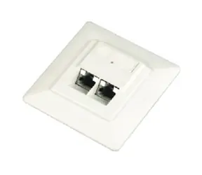 DATACOM STP dvojzásuvka (pod omítku) / CAT5E/ 45 stupňů
