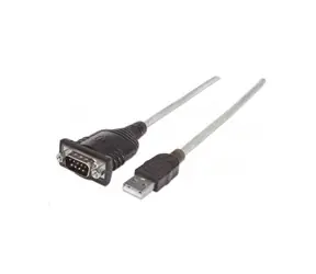Manhattan USB to Serial Port Adapter Prolific PL-2303HXD Chip 45cm