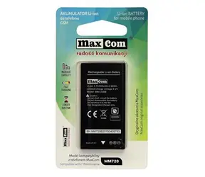 Maxcom Originální baterie pro telefony MM720 / Li-Ion