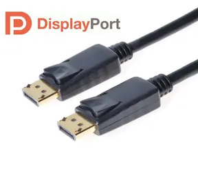 PremiumCord DisplayPort 1.2 4K přípojný kabel M-M zlacené konektory 5m