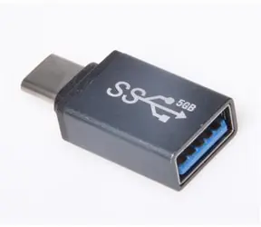PremiumCord Adaptér USB 3.1 konektor C male - USB 3.0 A female / kovově modrý
