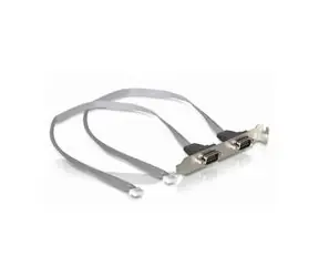 Záslepka do slotu 2x Serial port DB-9 2mm konektor