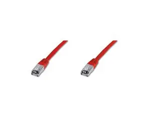 S-FTP Digitus patchkabel 3m červená / cat. 6/ AWG 26