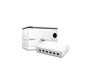 DIGITUS UTP nástěnný box pro 6xkeystone / perlově bílá