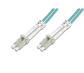 Digitus Fiber Optic Patch Cable, LC to SC, Multimode 50/125 µ, Duplex, Class OM3 10 m