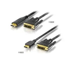 Equip HDMI<->DVI-D kabel propojovací 5m / typ A / single link