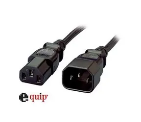 equip Power Extension VDE black
