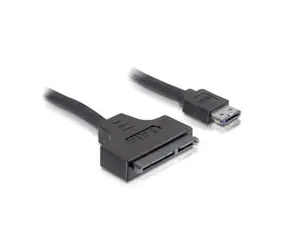 DeLock kabel  eSATAp na SATA 22 pin délka 0.5m, pro 2,5" i 3,5" HDD