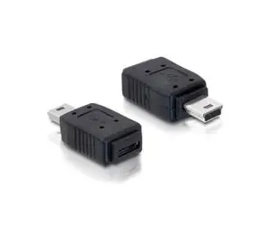 DeLock redukce USB mini samec na USB micro B samice