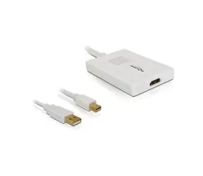 Delock adaptér Displayport mini+USB Audio> HDMI