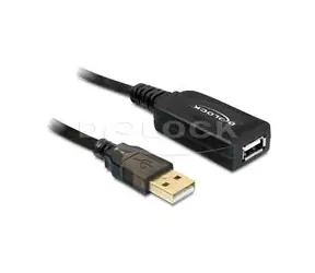 Delock USB 2.0 kabel, prodlužující A-A samec/samice 20m, aktivní