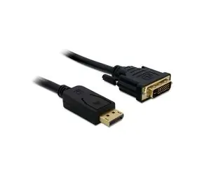 Delock kabel DisplayPort (samec) na DVI 24+1 (samec), 5m