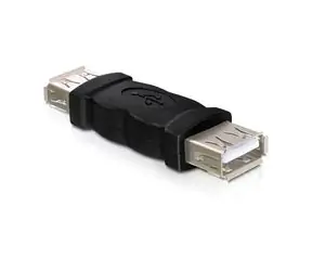 DeLock USB Adapter, USB A šedý samice/samice (spojka)
