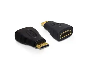 Delock HDMI adaptér A/samice > C/samec