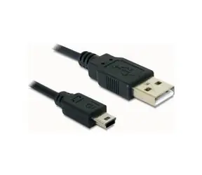 Delock kabel USB 2.0 A-samec > USB mini-B 5-pin samec, 0,7 metru
