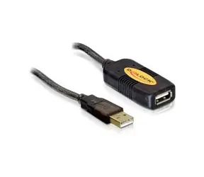 DeLock USB 2.0 kabel, prodlužující A-A samec/samice 5m, aktivní