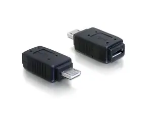 Delock redukce micro USB A+B samice na micro USB A samec