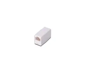 Digitus spojka RJ45 nestíněná bílá
