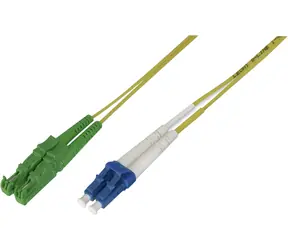 Digitus Fiber Optic Patch , E2000 8 ° APC to LC, 9/125 µ, Duplex 5 m