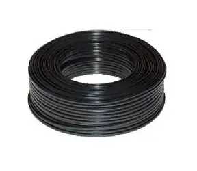 Telefonní kabel lanko, box 100m, 4ž. černý 