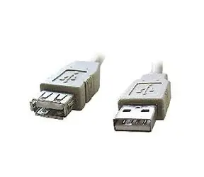 Gembird kabel USB A-A 2 m / USB 2.0 / prodlužovací