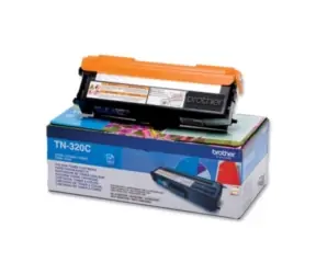 Brother TN-320C originální toner / HL-4150CDN, 4570CDW / 1.500 stran / Modrý