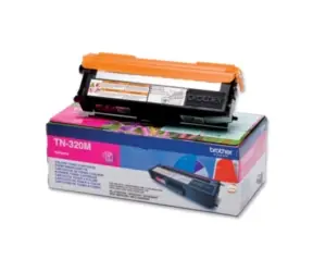 Brother TN-320M originální toner / HL-4150CDN, 4570CDW / 1.500 stran / Fialový