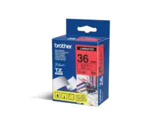 Brother - TZ-461, červená / černá (36mm, lamin.)