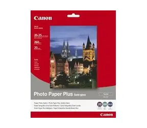 Canon fotopapír SG-201 - 20x25cm (8x10inch) - 260g/m2 - 20 listů - pololesklý