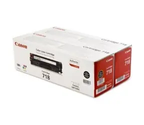 Canon tonerová kazeta CRG-718Bk - 2 pack (CRG718BK)