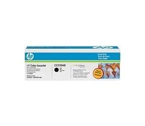 HP CC530AD Toner Cart Black pro HP CLJ CM2320, 2-pack / doprodej