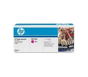 HP CE743A originální toner / CP5225 / 7.300 stran / Fialový
