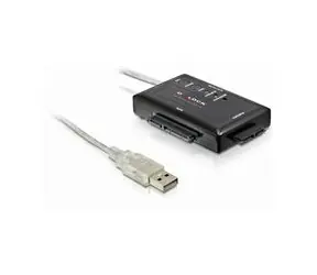 DeLock konvertor USB 2.0 > SATA 22, 16, 13 pin externí