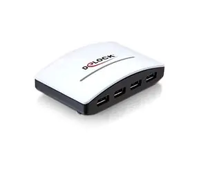 DeLock HUB USB 3.0 4-portový externí + napájecí zdroj