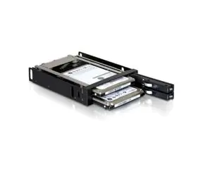 DeLock výměnný rámeček 3,5" pro 2x 2,5" SATA HDD