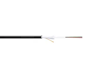 Digitus Fiber Optic Installation Cable, OM3, 8 Fibers, Indoor/Outdoor, AI-DQ(ZN)BH8G50/125µ Multimode, Length 1m