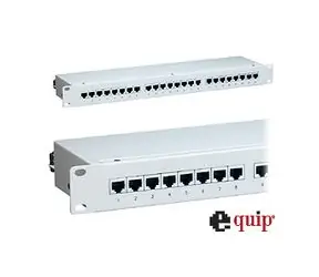 STP Patchpanel, equip, Cat.6, 24-Port