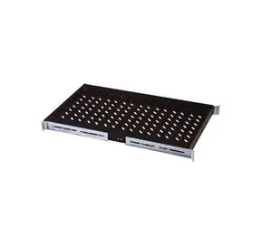 DIGITUS pevná police, rack hl. 1000mm,černá 483x720x50, 100 kg