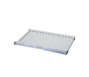 DIGITUS pevná police pro rack hl.1000mm šedá 483x720x50, 100 kg