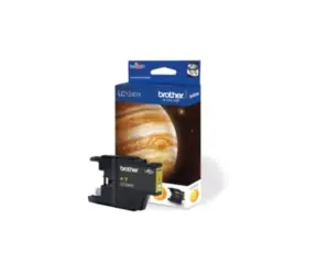 Brother LC-1240Y originálníní cartridge / MFC-J6510DW, MFC-J6710D / 600 stran / Žlutá