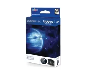Brother LC-1280XLBk originálníní cartridge / MFC-J6510DW, MFC-J6710DW / 2.400 stran / Černá