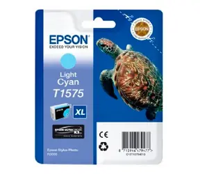 Epson T1575 Vivid Light Cyan  Cartridge 