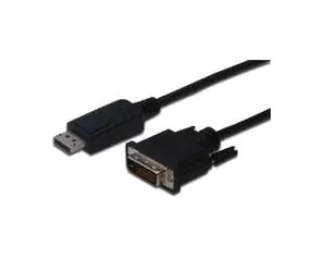 DIGITUS DisplayPort připojovací kabel, DP/M- DVI (24+1)/M 1.0m