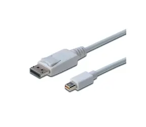 Digitus DisplayPort připojovací kabel, mini DP/M - DP/M 2.0m