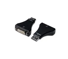 Digitus DisplayPort adapter, DP/M - DVI-I (24+5)/F